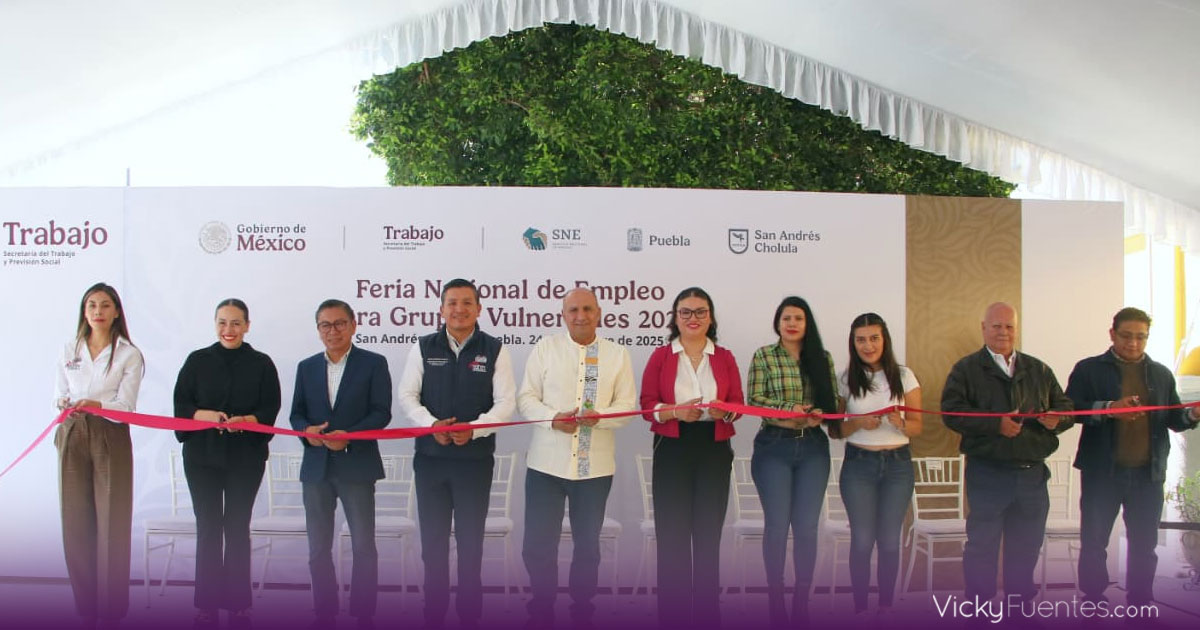 Gobierno de Puebla impulsa inclusión laboral con feria de empleo en San Andrés Cholula