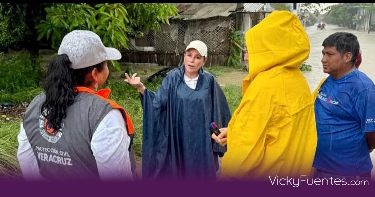 Crisis en el norte de Veracruz: desbordamiento de ríos deja 48 municipios bajo el agua