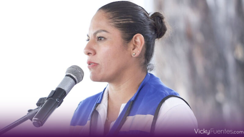 Lupita Cuautle rinde su primer informe con avances en San Andrés Cholula