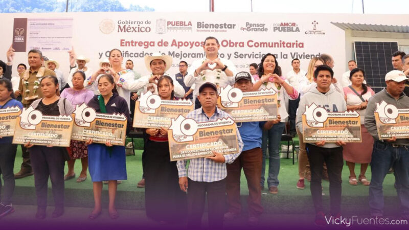 Mujeres tesoreras de Cuautempan administran casi 6 mdp en obras comunitarias