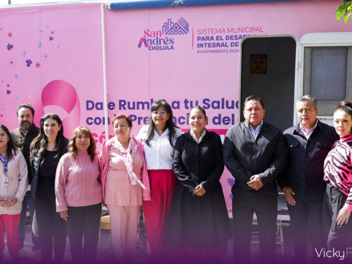 San Andrés Cholula lanza jornada médica para prevenir el cáncer de mama