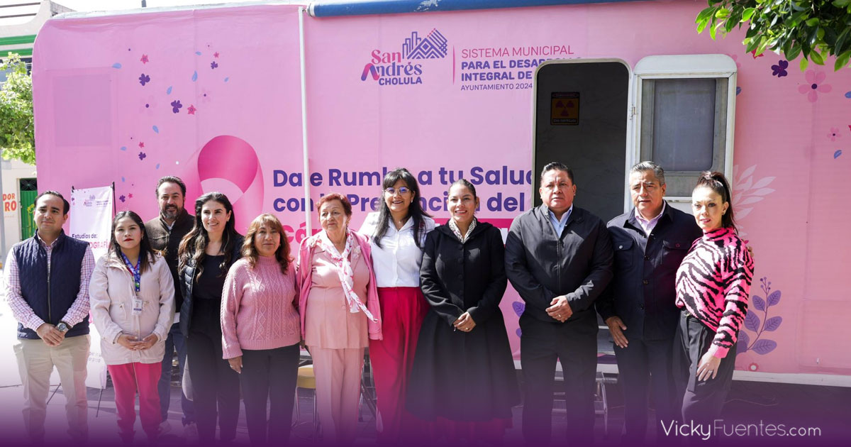 San Andrés Cholula lanza jornada médica para prevenir el cáncer de mama