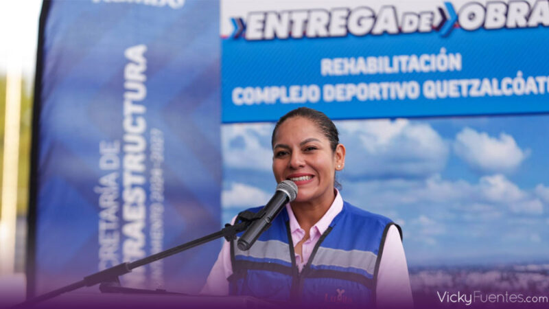 San Andrés Cholula renueva el Complejo Deportivo Quetzalcóatl para impulsar el deporte