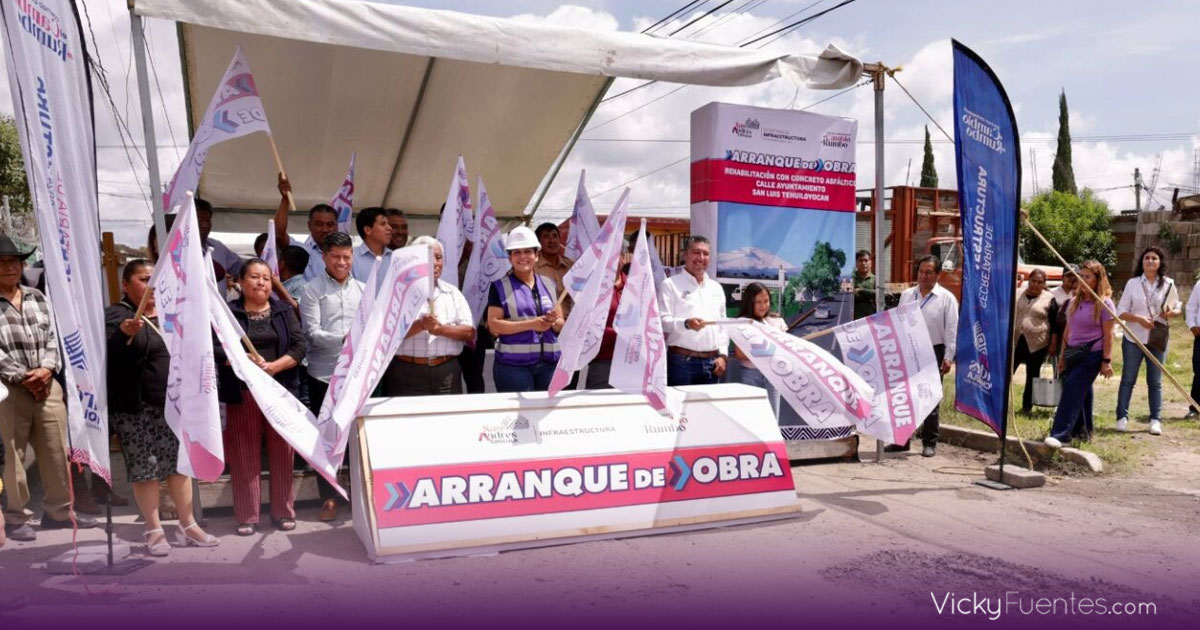 San Andrés Cholula se transforma con más obras públicas y educativas