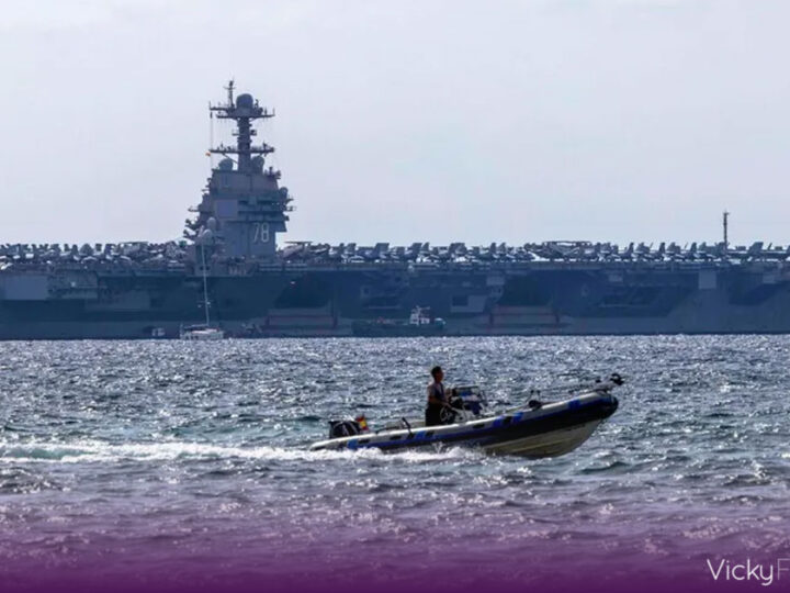 Tensión regional: Estados Unidos despliega el portaaviones USS Gerald R. Ford en América Latina