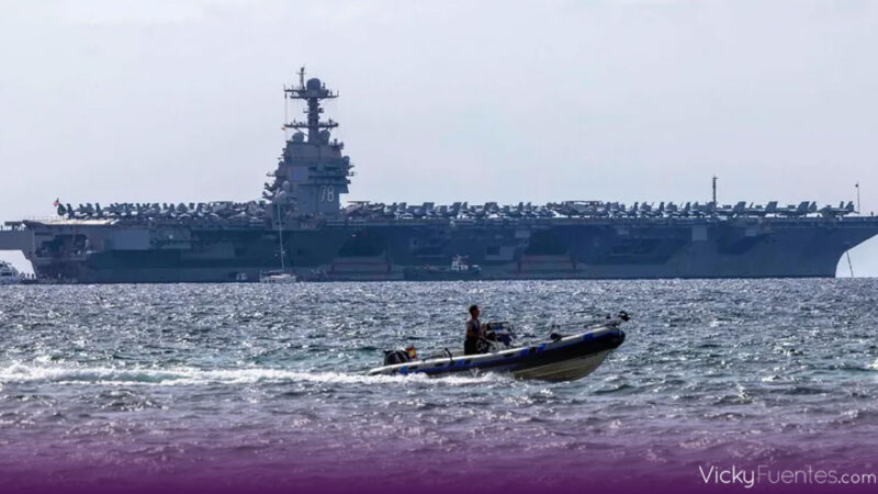 Tensión regional: Estados Unidos despliega el portaaviones USS Gerald R. Ford en América Latina