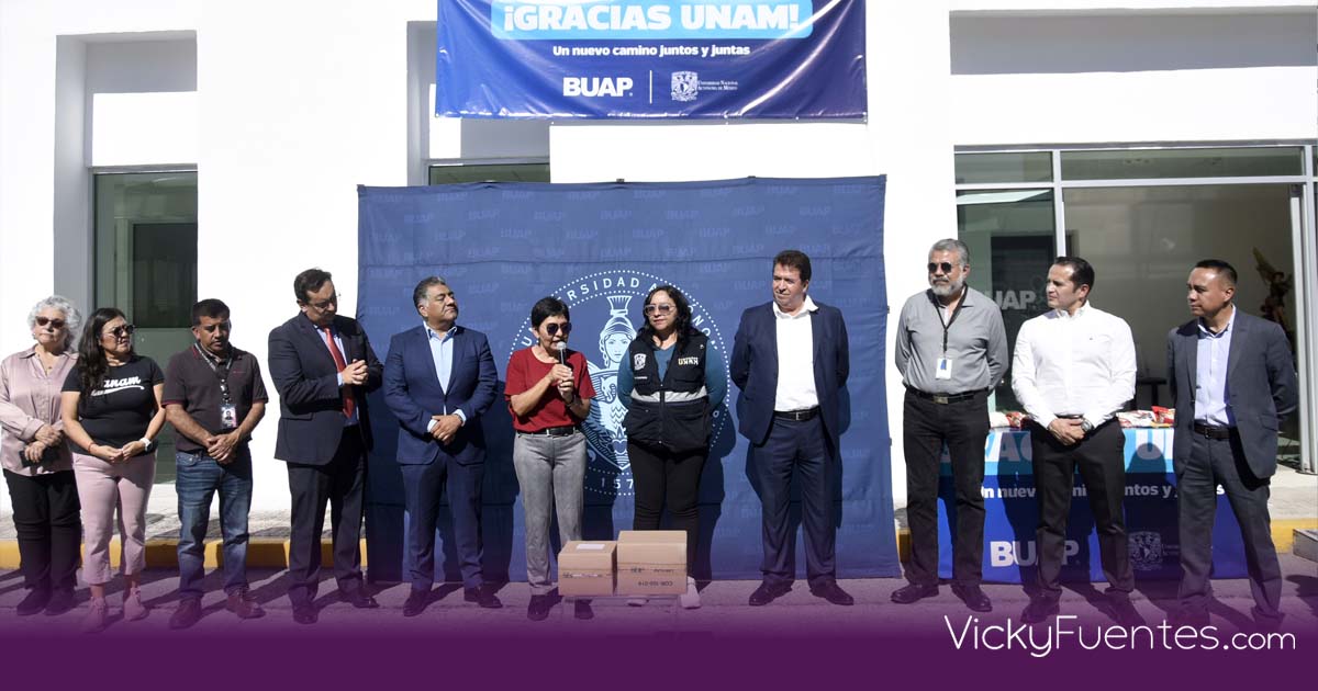 UNAM dona 60 toneladas a la Buap para damnificados en la Sierra Norte