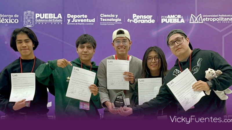 Estudiantes de la BUAP ganan fase estatal de DigiEduHack 2025 con CapiMath, plataforma de Inteligencia Artificial para la educación