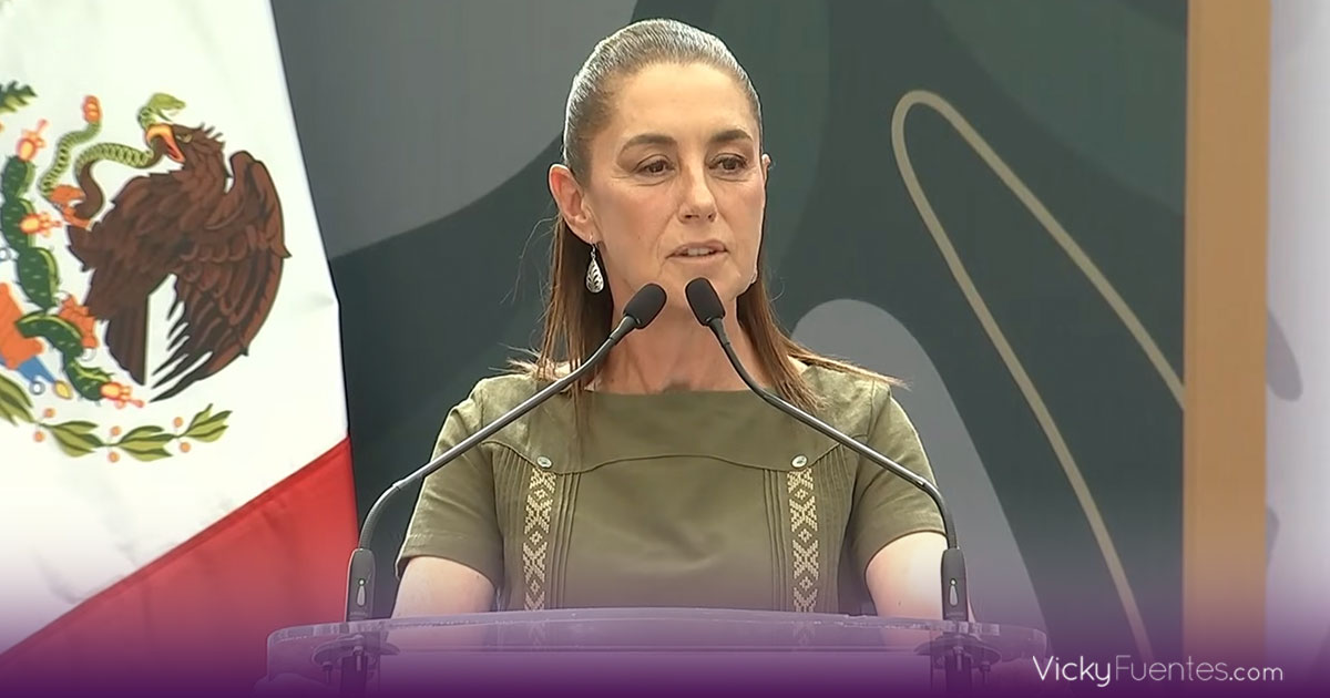 Claudia Sheinbaum agradece respaldo de López Obrador y afirma que el movimiento “está muy fuerte”