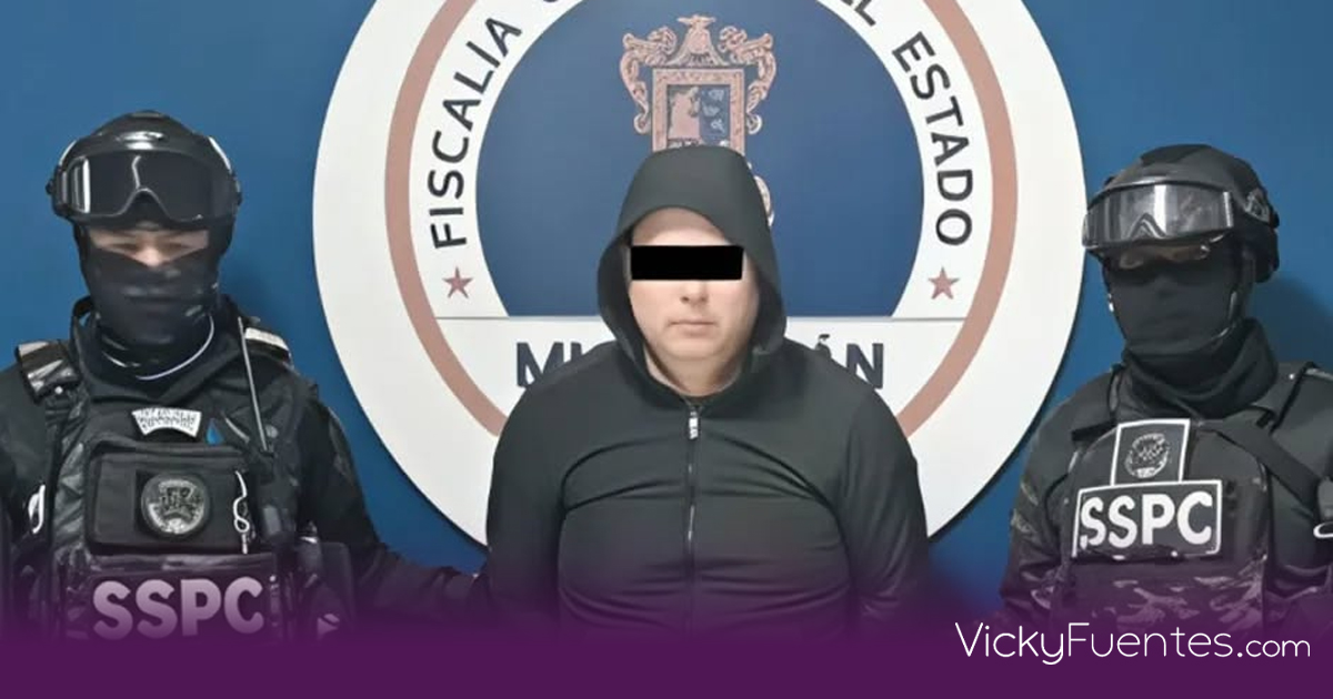 Detienen en Morelia a Jorge Armando ‘N’, ‘El Licenciado’, autor intelectual del asesinato de Carlos Manzo