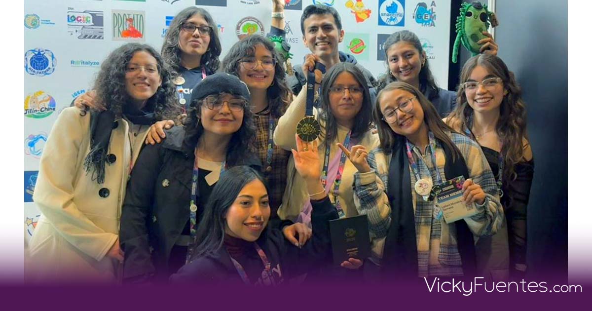 Estudiantes de la BUAP ganan oro en iGEM 2025 con surfactante pulmonar