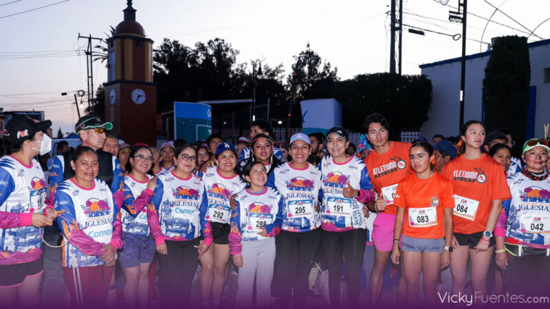 Éxito total en la primera Carrera de las Iglesias en San Andrés Cholula