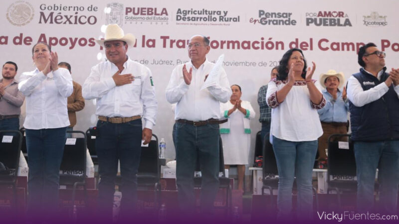 Gobierno de Puebla entrega más de 2 mil becas de conectividad en Xicotepec