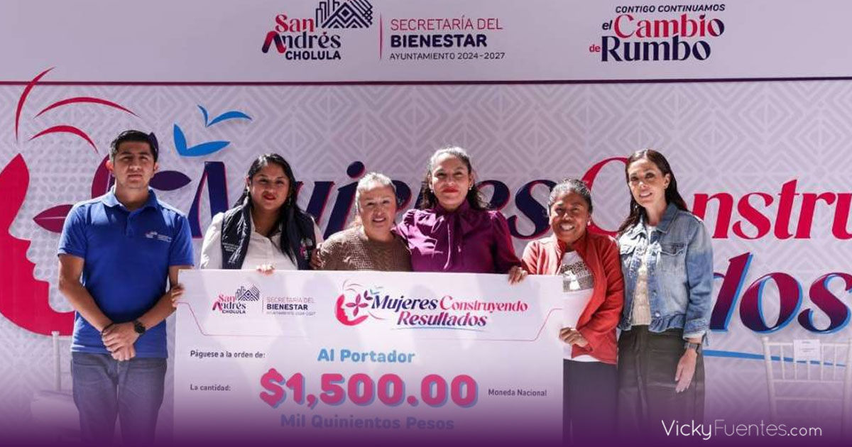 Lupita Cuautle impulsa el empoderamiento femenino con apoyos del programa Mujeres Construyendo Resultados