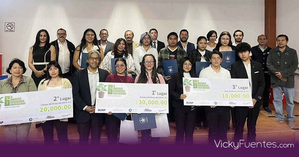 Premia BUAP innovación sostenible: ganan proyectos con ceniza del Popocatépetl y biotextiles