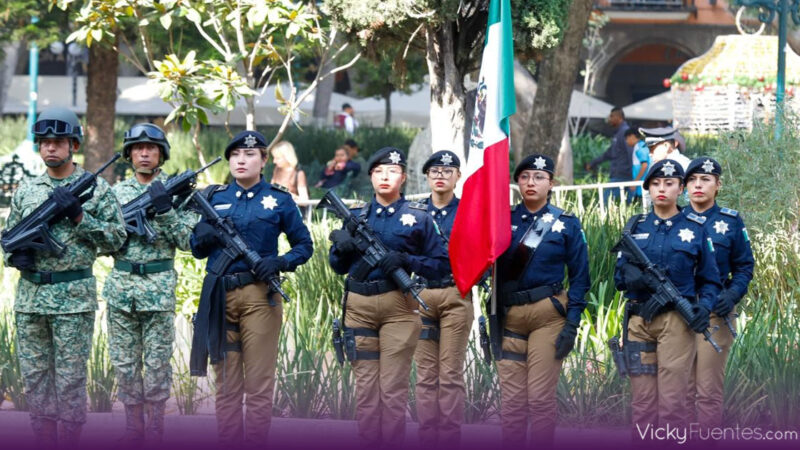 Puebla reafirma respaldo a la presidenta en ceremonia por la Revolución Mexicana