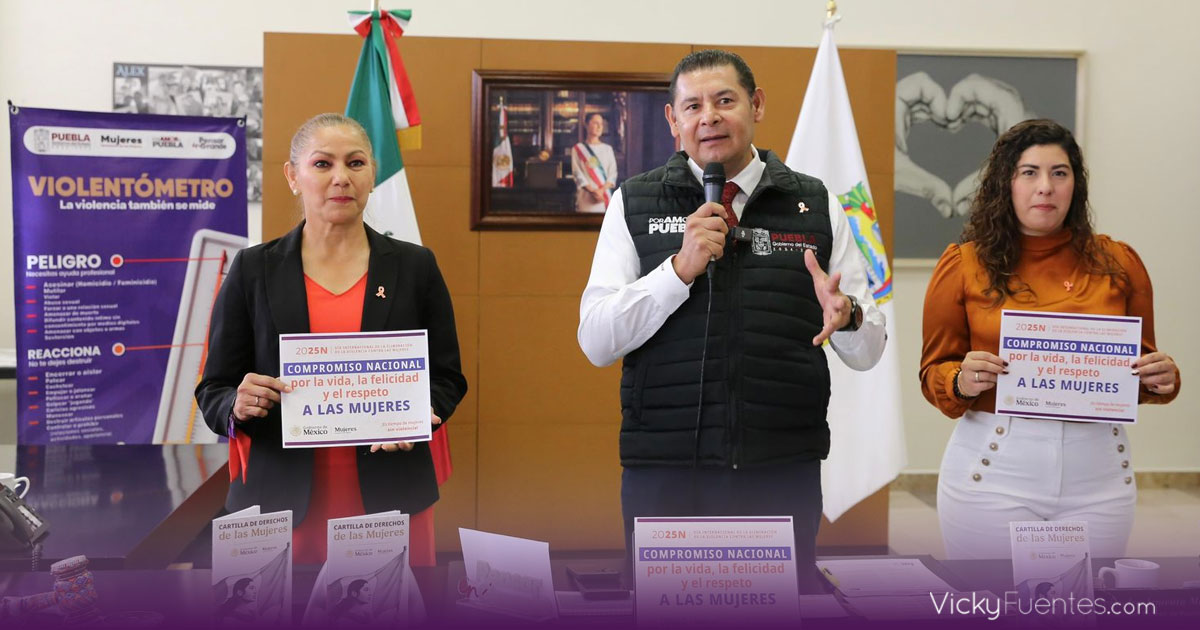 Puebla respalda compromiso nacional para reforzar la defensa de las mujeres