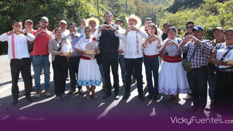 Rehabilitan carretera Ahuacatlán-Zacatlán: conectará la Sierra Norte y Nororiental tras años de olvido