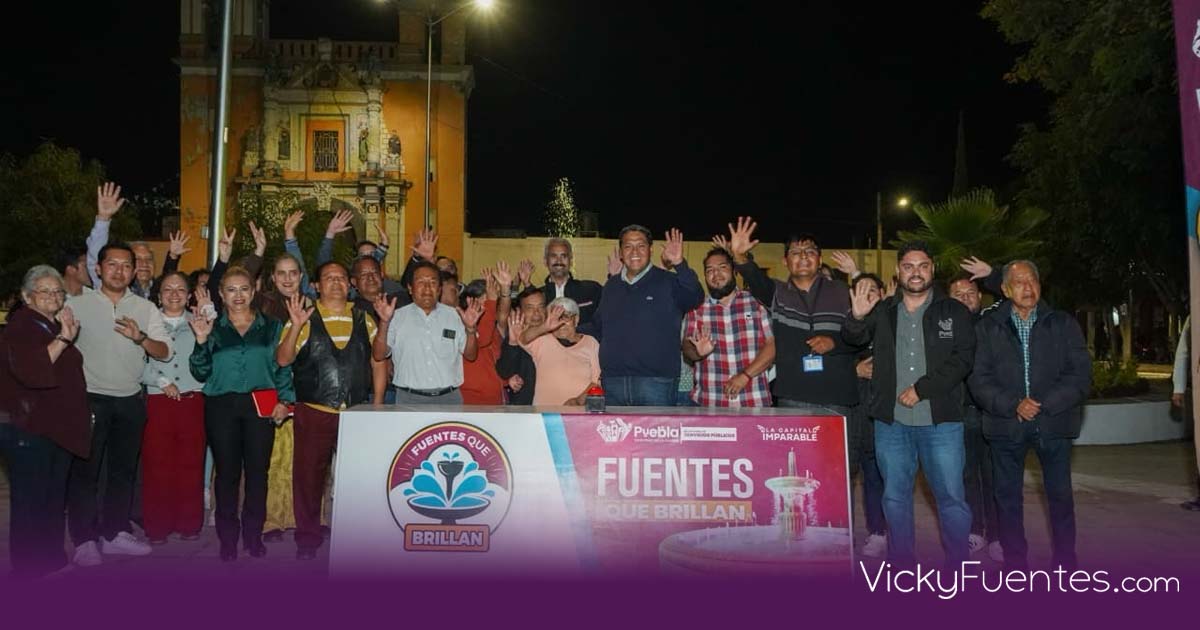 Revitalizan el Parque de los Remedios con la estrategia Fuentes que Brillanv