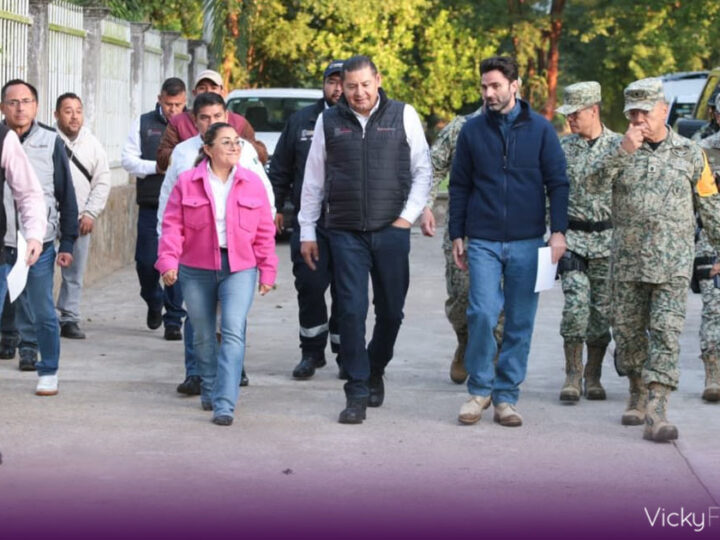 Sheinbaum y Armenta coordinan apoyo total a familias afectadas por lluvias en Puebla