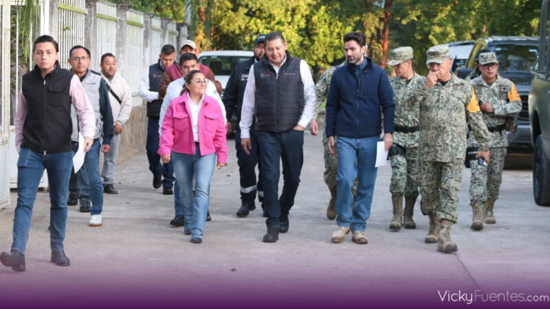 Sheinbaum y Armenta coordinan apoyo total a familias afectadas por lluvias en Puebla