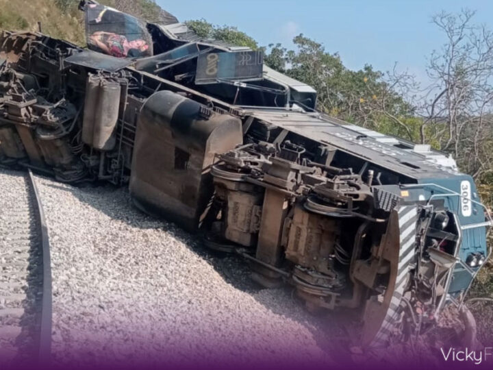 Claudia Sheinbaum informa apoyo federal y estatal por descarrilamiento de tren en Oaxaca