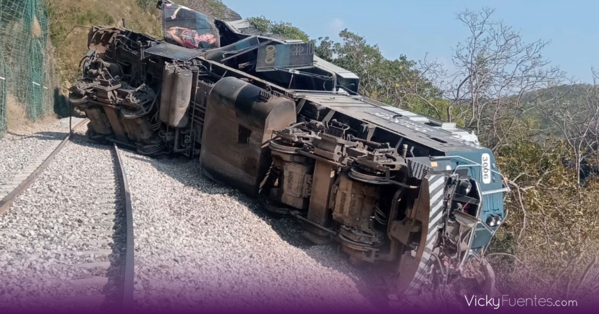 Claudia Sheinbaum informa apoyo federal y estatal por descarrilamiento de tren en Oaxaca