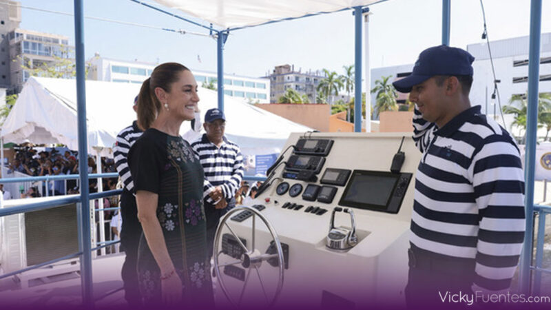 Claudia Sheinbaum presume Acapulco; redes cuestionan seguridad y abandono social