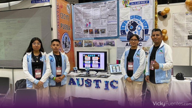 Estudiantes del CECyTE Puebla destacan a nivel internacional con proyecto inclusivo
