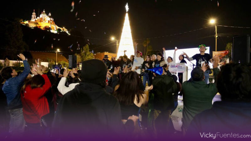 Más de 10 mil personas viven la Noche de las Estrellas 2025 en San Andrés Cholula