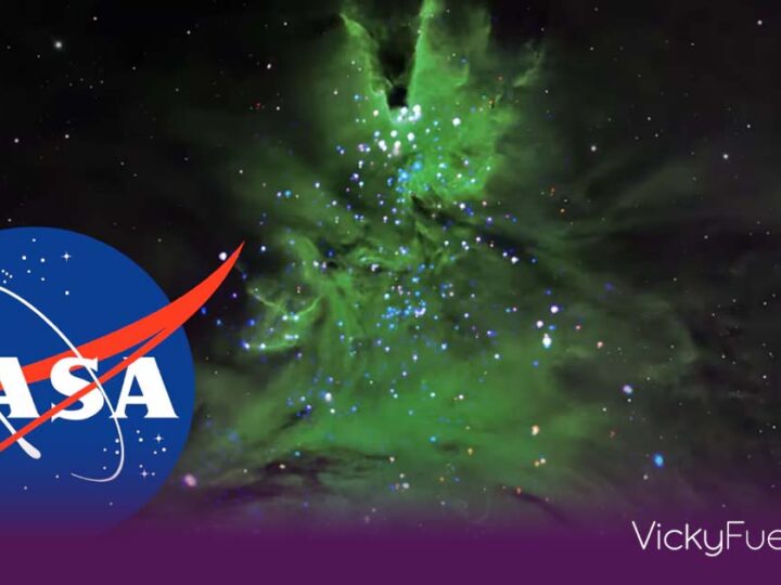 El cúmulo estelar NGC 2264: la NASA revela el “árbol de Navidad” cósmico en la Vía Láctea