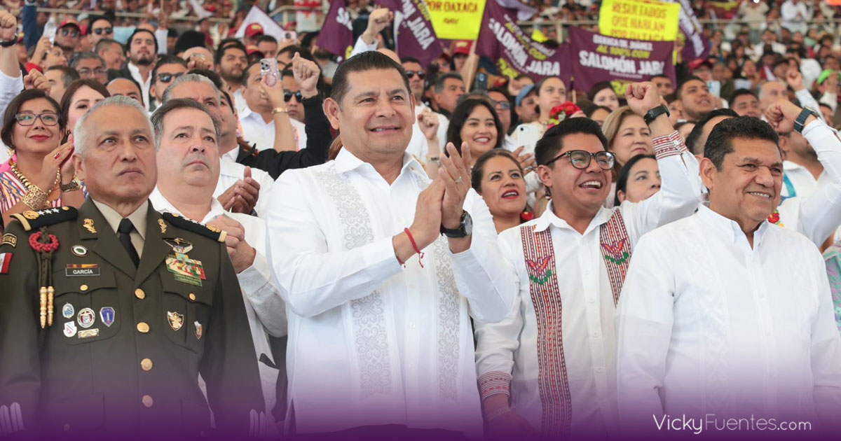 Oaxaca y Puebla consolidan alianza por la paz, el bienestar y la transformación