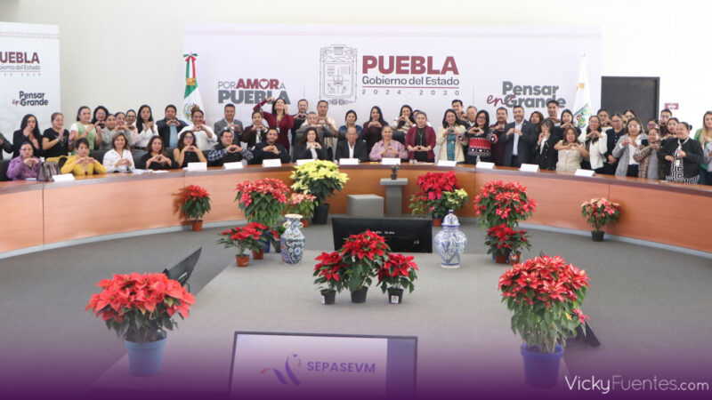 Puebla refuerza coordinación estatal y municipal para proteger a mujeres