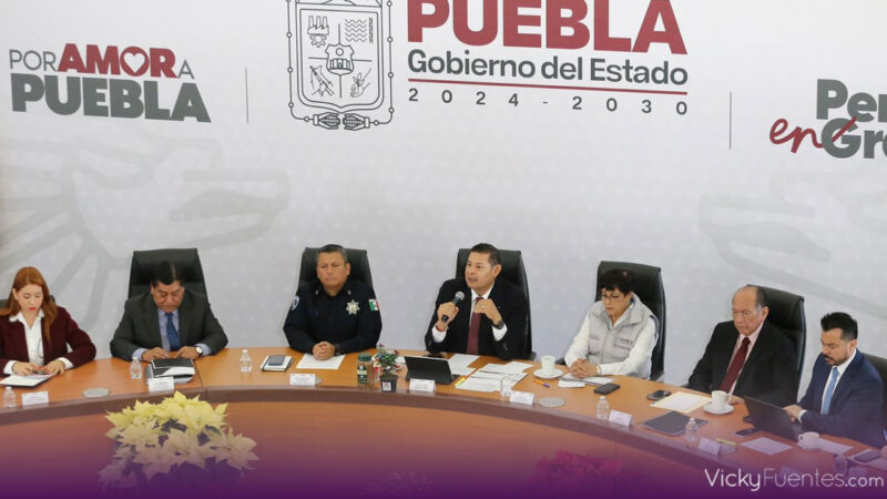 Puebla refuerza la seguridad y asesta golpe al huachicol con apoyo federal