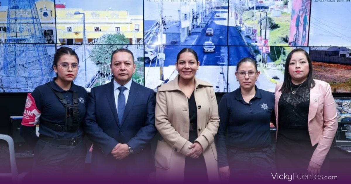 Refuerzan videovigilancia en San Andrés Cholula con nuevos puntos inteligentes