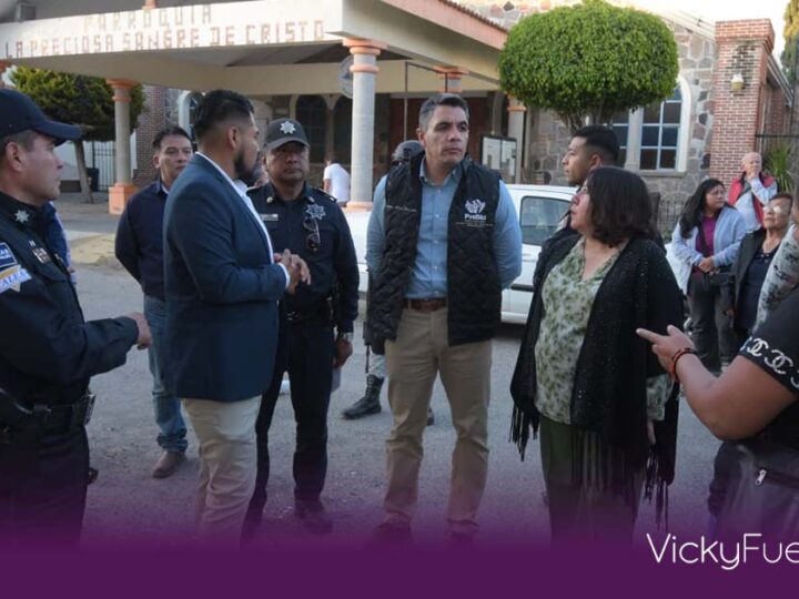 SSC refuerza la seguridad en Exhacienda de Chapulco con estrategia de proximidad