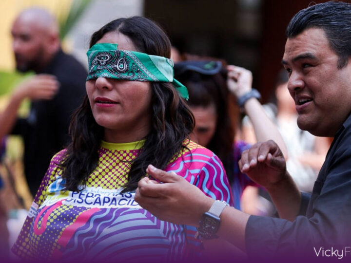 San Andrés Cholula impulsa inclusión con actividad de Teatro Ciego por el Día de la Discapacidad