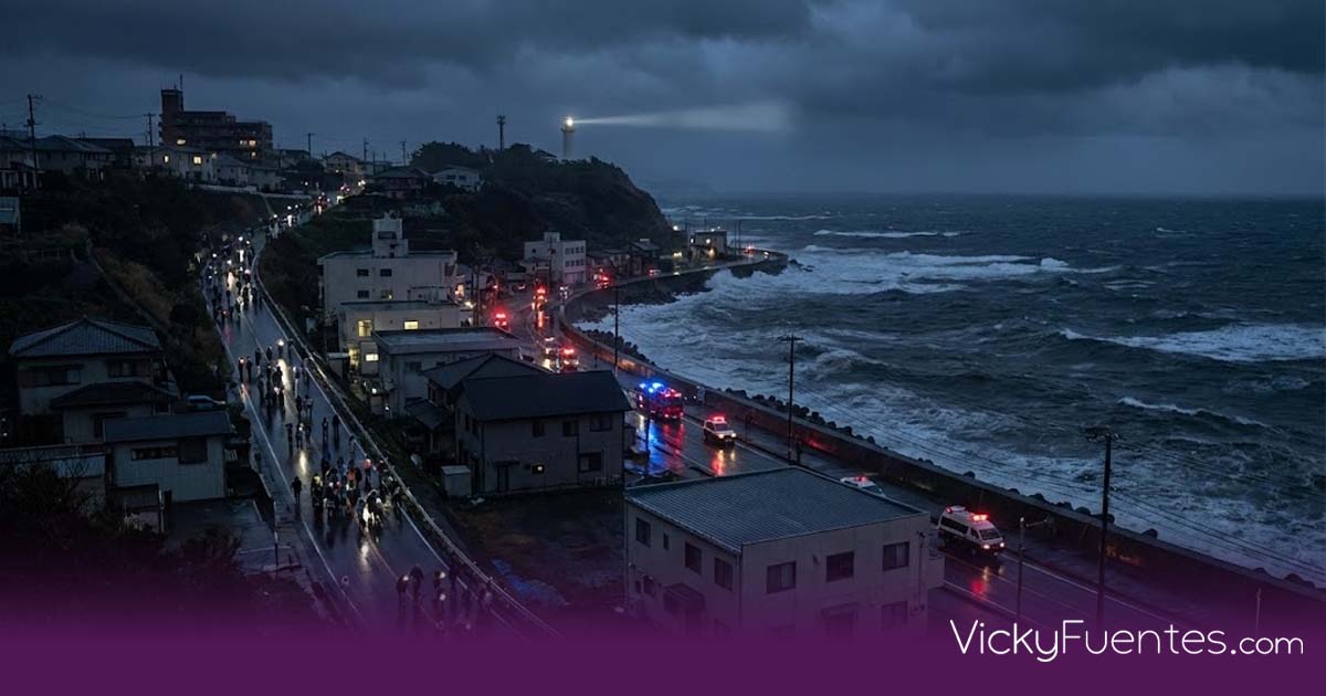 Sismo de magnitud 7.6 sacude el norte de Japón y activa alerta de tsunami