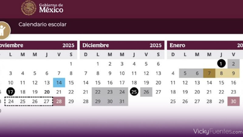 Vacaciones de invierno 2025-2026: Calendario SEP y fechas de regreso a clases