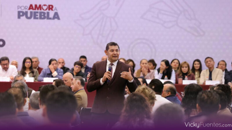 Alejandro Armenta exhorta a su gabinete a redoblar esfuerzos en el segundo año de gobierno