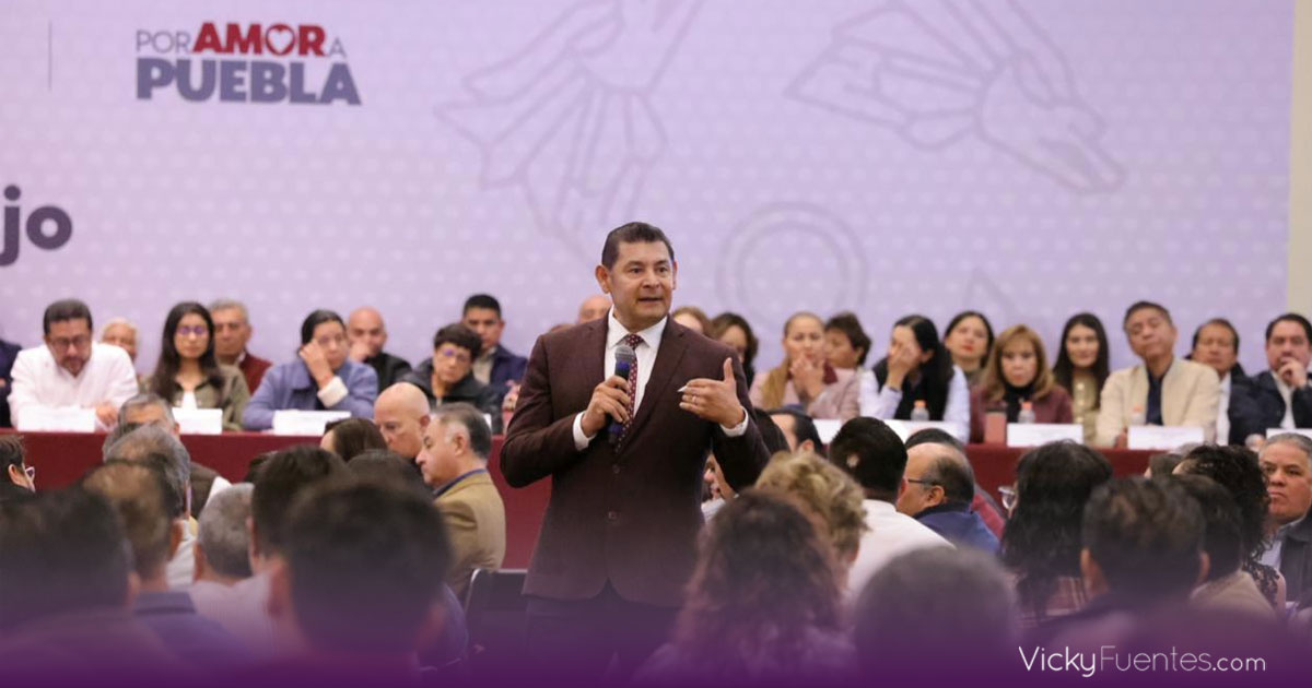 Alejandro Armenta exhorta a su gabinete a redoblar esfuerzos en el segundo año de gobierno