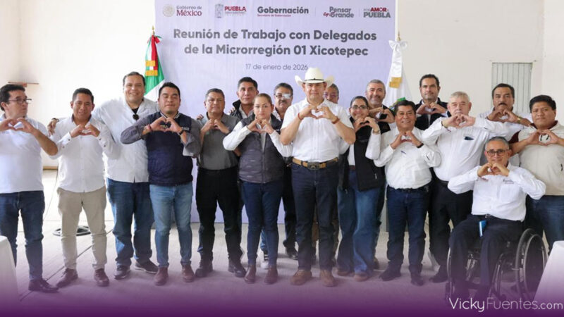 Alejandro Armenta impulsa el desarrollo de comunidades con nuevos