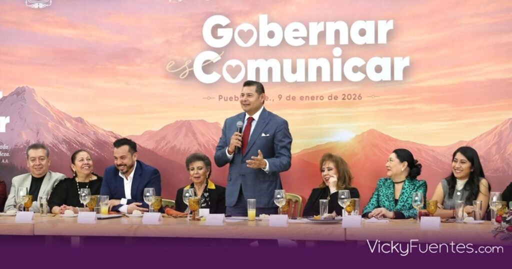 Alejandro Armenta y su alianza con medios por la transformación de Puebla