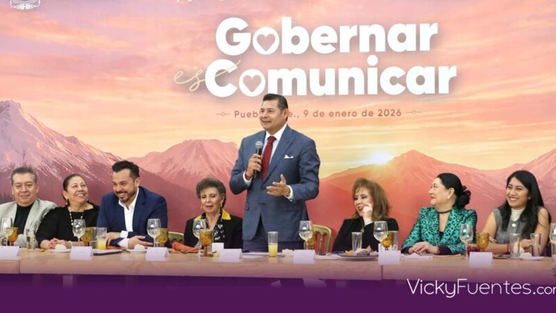 Alejandro Armenta consolida alianza con medios de comunicación en Puebla