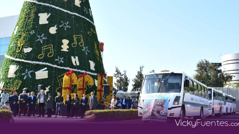 La BUAP reparte alegría con la entrega de 14 mil juguetes en Puebla