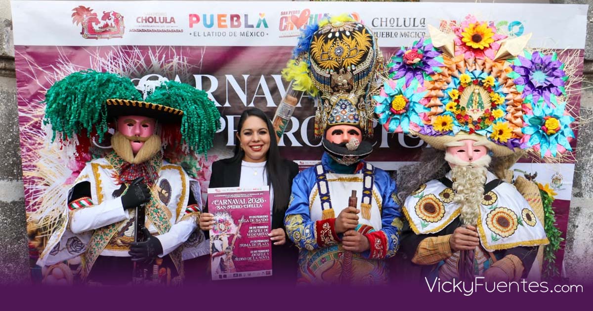 Carnaval de San Pedro Cholula 2026: fechas, tradición y expectativas de turismo