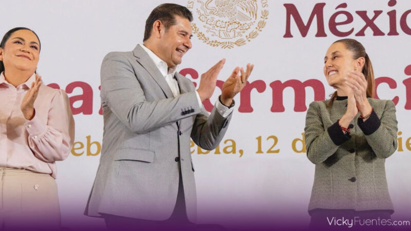 Claudia Sheinbaum cierra gira en Puebla con entrega de apoyos a mujeres