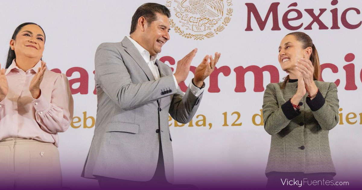 Claudia Sheinbaum cierra gira en Puebla con entrega de apoyos a mujeres