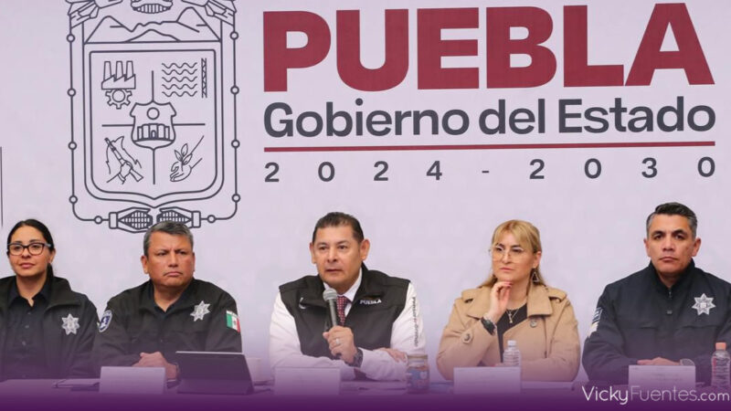 Gobierno de Puebla destaca reducción de delitos y convoca a fortalecer la paz social