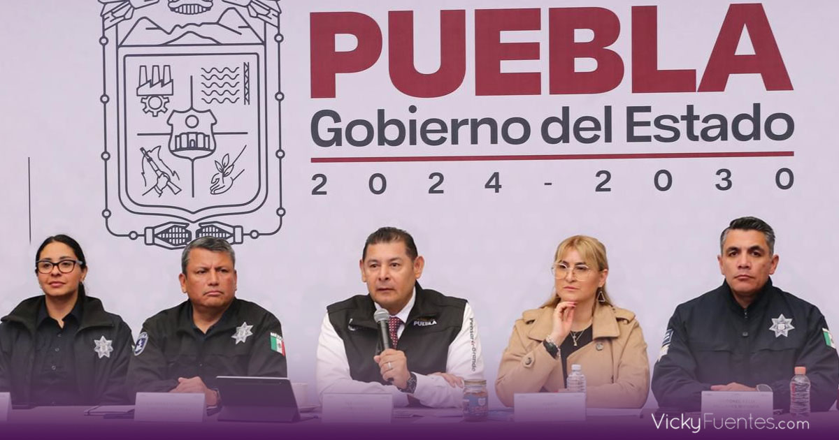 Gobierno de Puebla destaca reducción de delitos y convoca a fortalecer la paz social